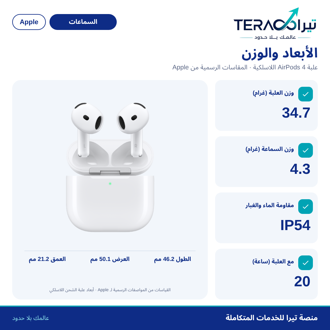 سماعات AirPods 4 مع ميزة إلغاء الضجيج النشط