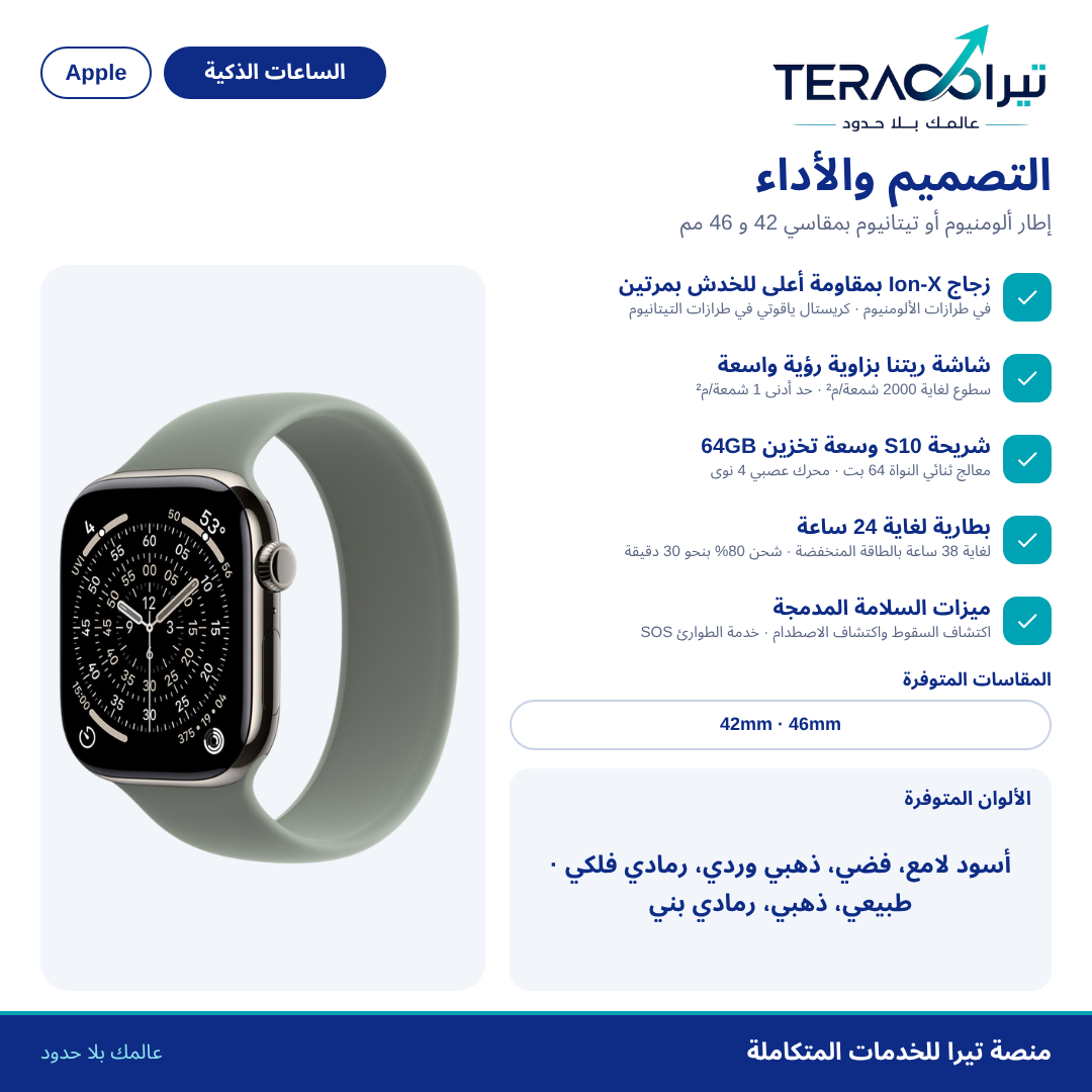 ساعة Apple Watch Series 11