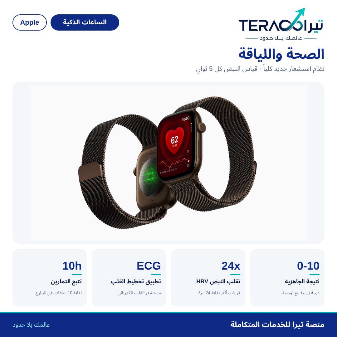 ساعة Apple Watch Series 12