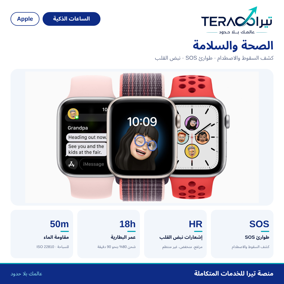 ساعة Apple Watch SE الجيل الثاني