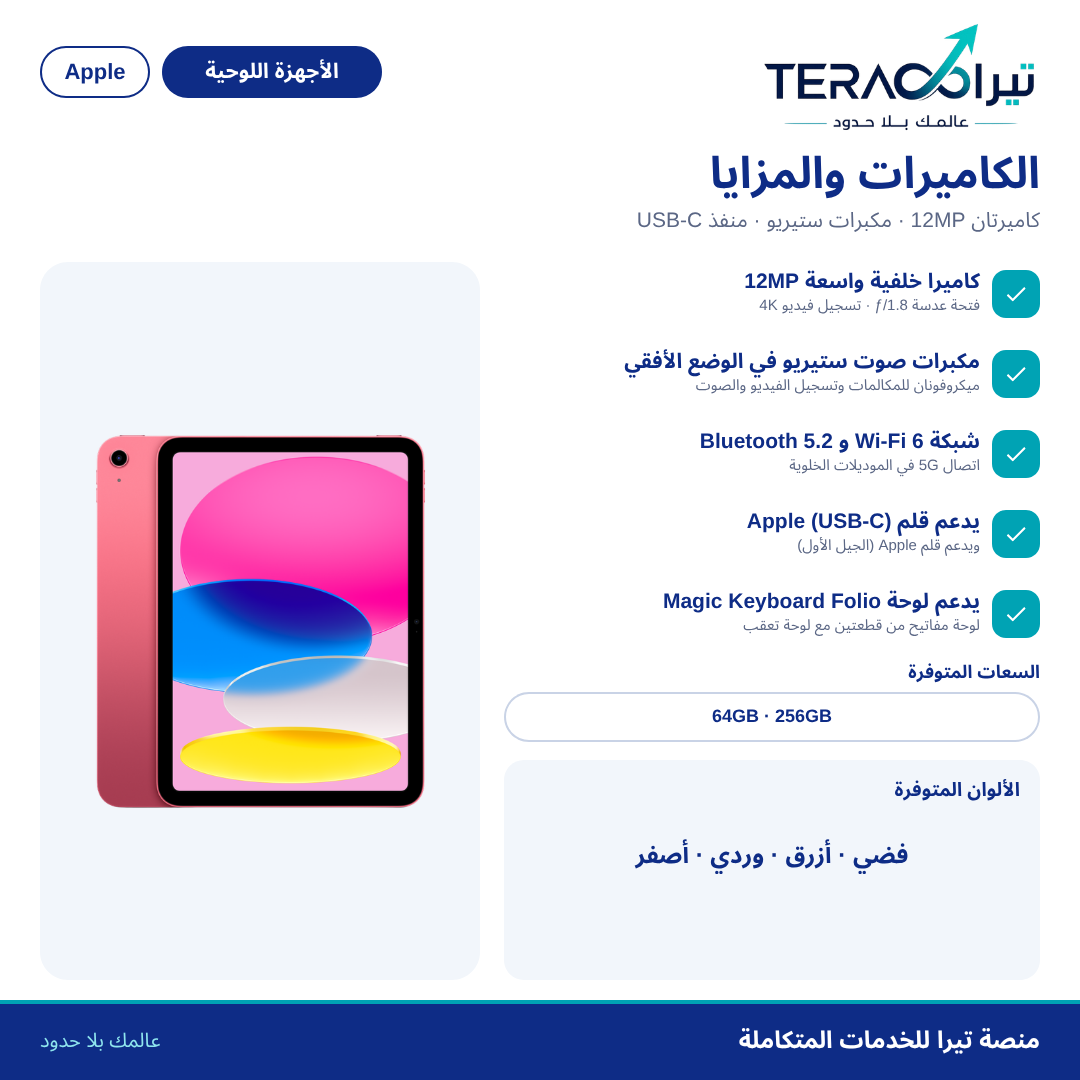 آيباد الجيل العاشر