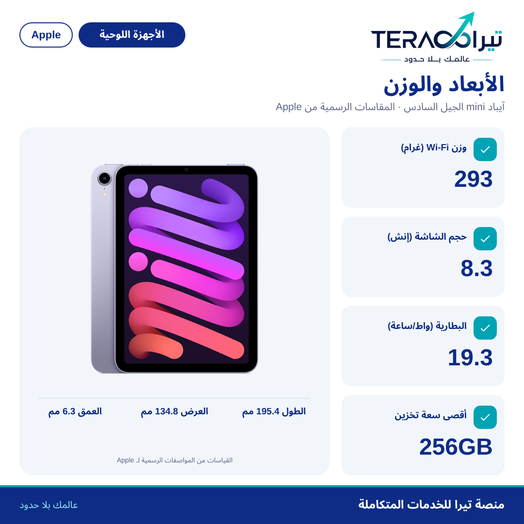 آيباد mini الجيل السادس