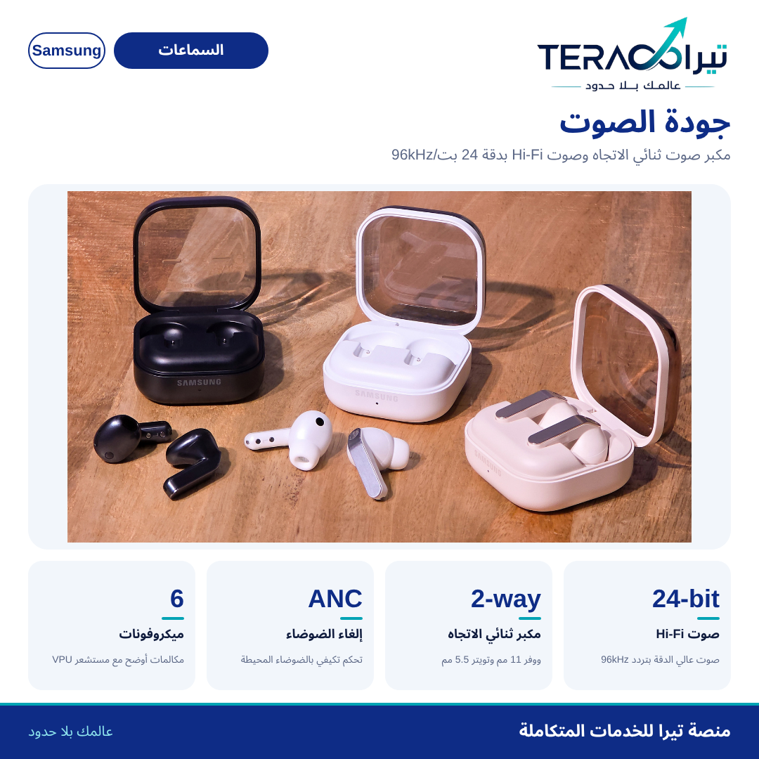 سماعات Galaxy Buds4 Pro